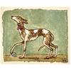 Miniatures Series: Whippet & Ball by David Hollington