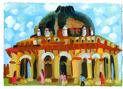 Delhi: In The Lodi Garden by Christopher Corr