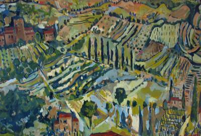 From Orvieto by Paul Finn - The Rowley Gallery - Fine Frames & Fine Art ...